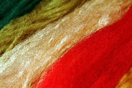 Synthetic Fibers in Black