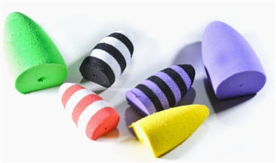 Tapered Foam Poppers