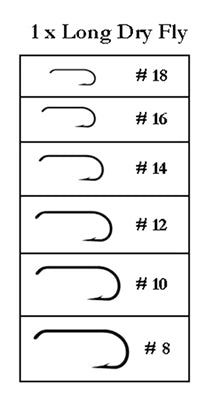 Long Dry Fly - 1X