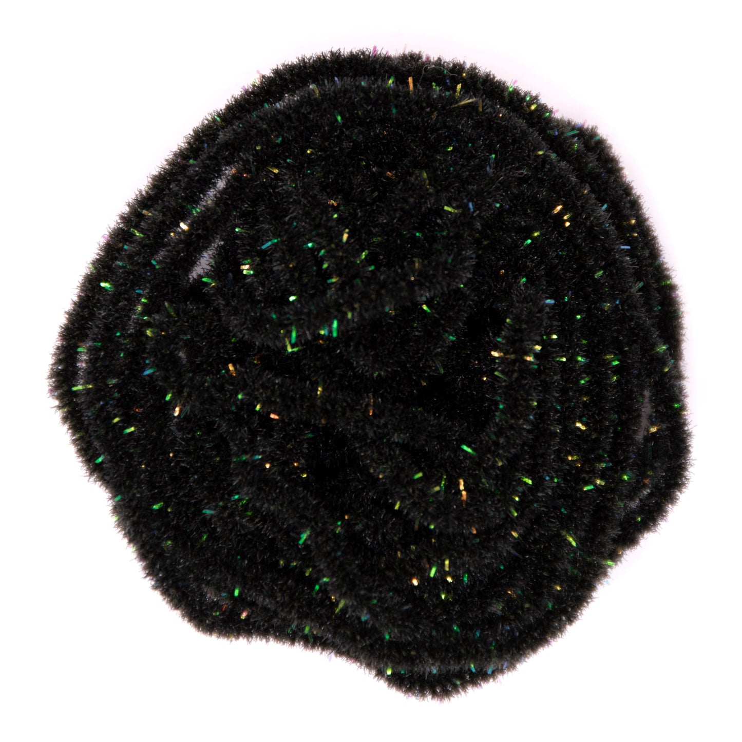 Crystal Antron Chenille in Fluorescent Blue