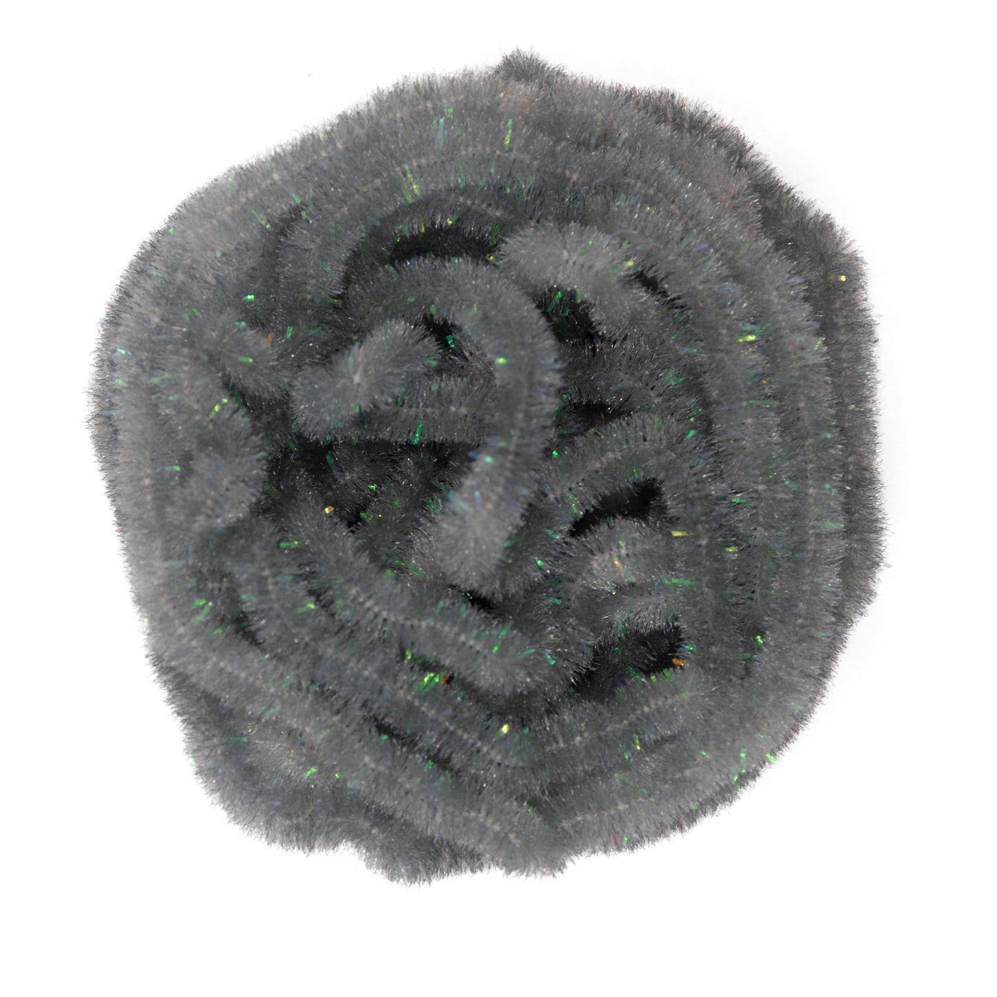 Crystal Antron Chenille in Fluorescent Green