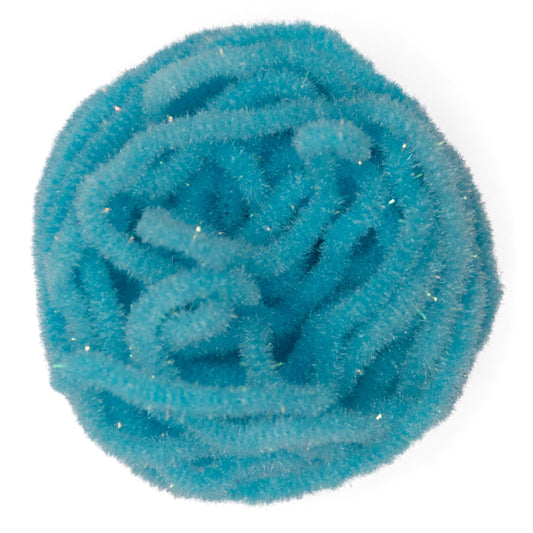 Crystal Antron Chenille in Fluorescent Insect Green