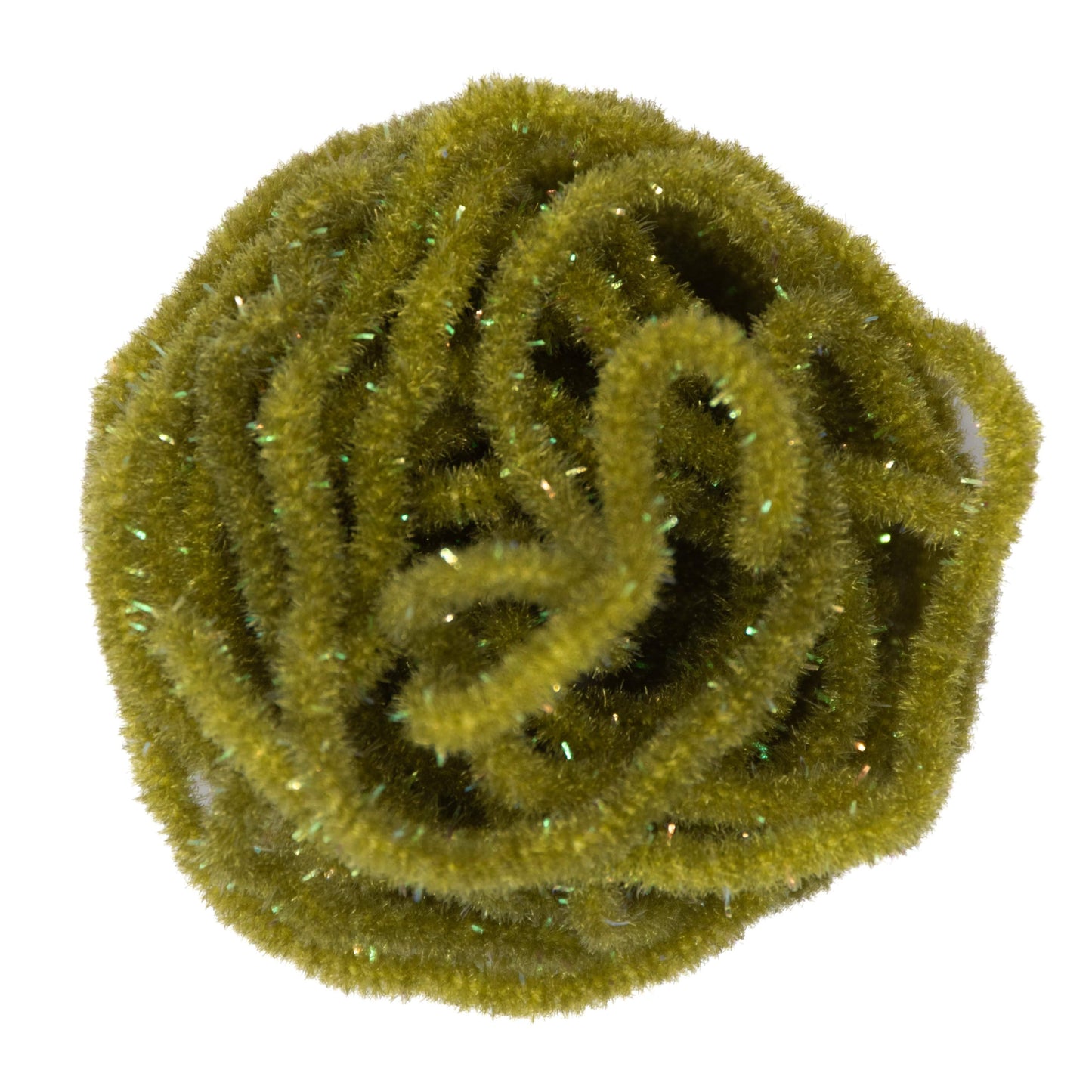 Crystal Antron Chenille in Orange