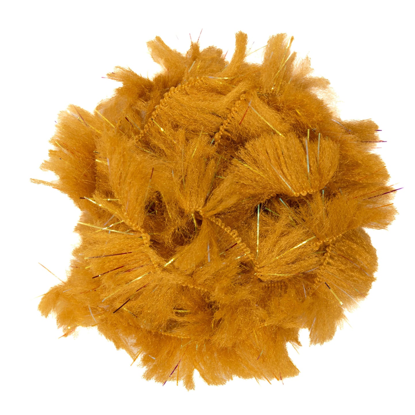 Synthetic Body Fur in Gold