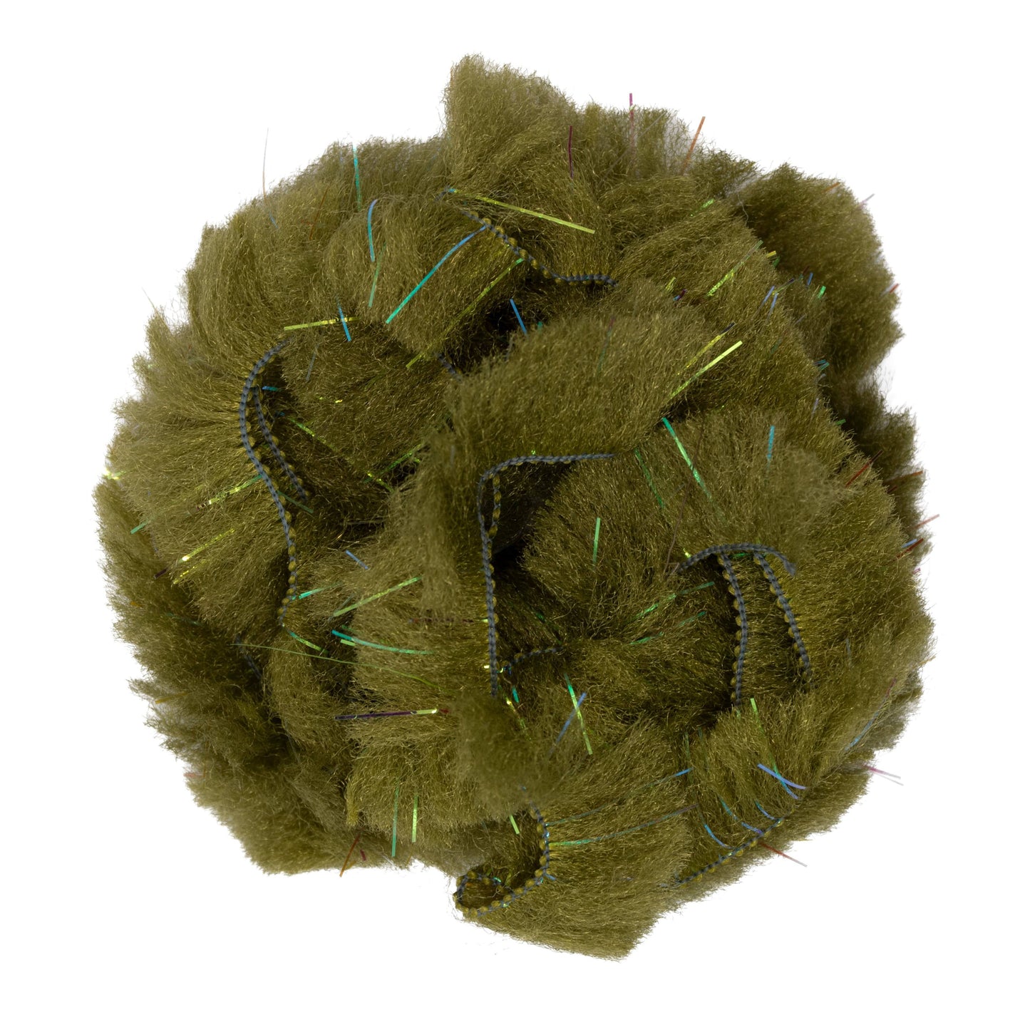 Synthetic Body Fur in Olive