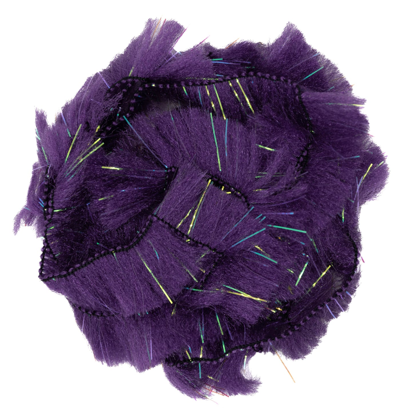 Synthetic Body Fur in Purple
