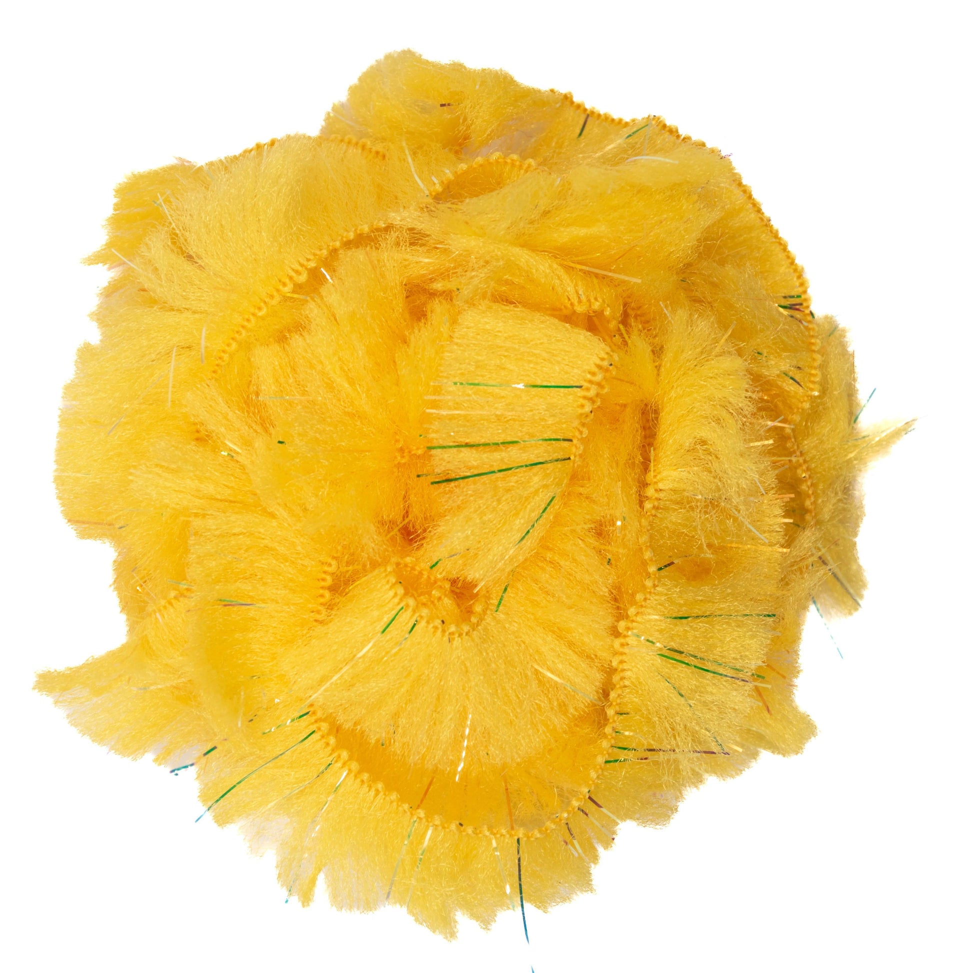 Synthetic Body Fur in Yellow